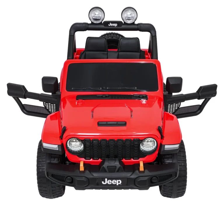 Dječji Jeep Wrangler Rubicon Lift Crveni Auto Na Akumulator 14