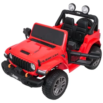 Dječji Jeep Wrangler Rubicon Lift Crveni Auto Na Akumulator 15