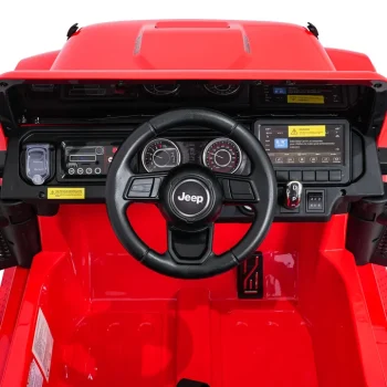 Dječji Jeep Wrangler Rubicon Lift Crveni Auto Na Akumulator 18
