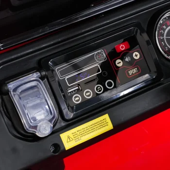 Dječji Jeep Wrangler Rubicon Lift Crveni Auto Na Akumulator 22