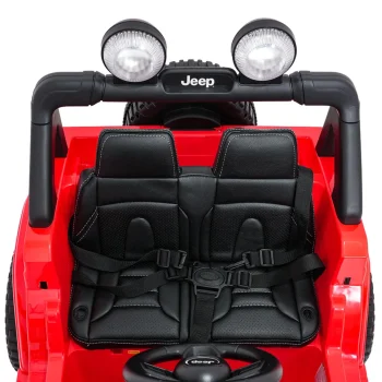 Dječji Jeep Wrangler Rubicon Lift Crveni Auto Na Akumulator 23