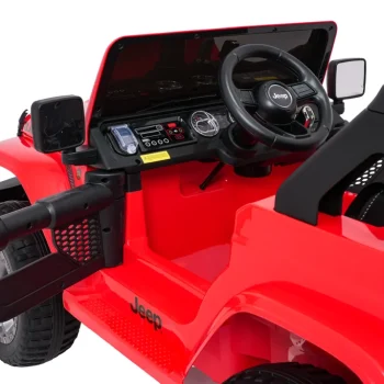Dječji Jeep Wrangler Rubicon Lift Crveni Auto Na Akumulator 25