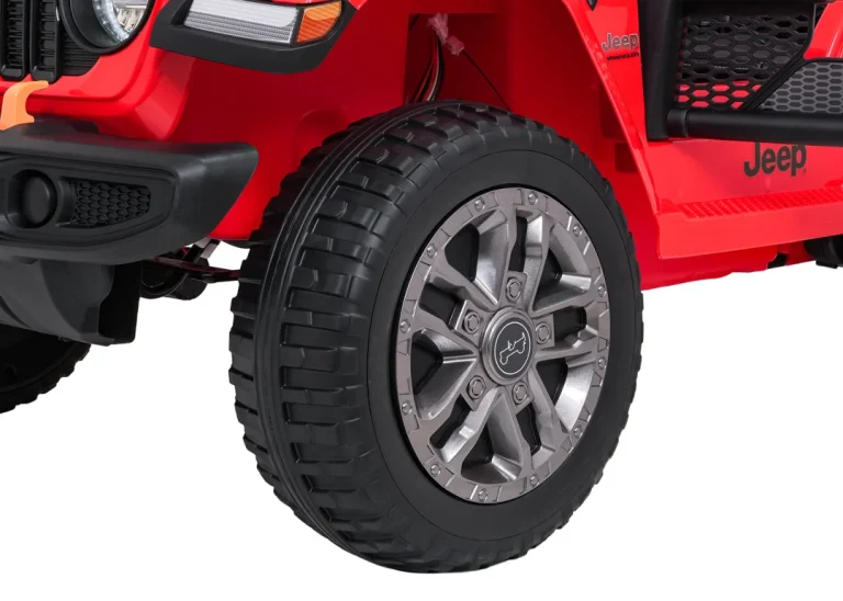 Dječji Jeep Wrangler Rubicon Lift Crveni Auto Na Akumulator 27