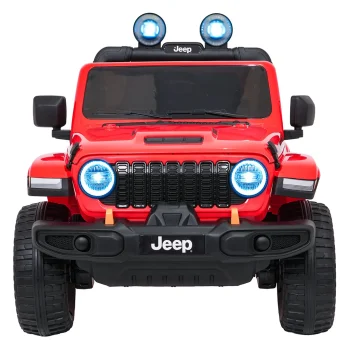 Dječji Jeep Wrangler Rubicon Lift Crveni Auto Na Akumulator 3