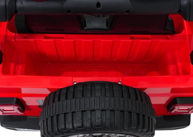Dječji Jeep Wrangler Rubicon Lift Crveni Auto Na Akumulator 31