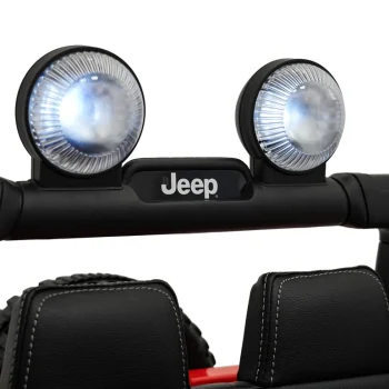 Dječji Jeep Wrangler Rubicon Lift Crveni Auto Na Akumulator 33
