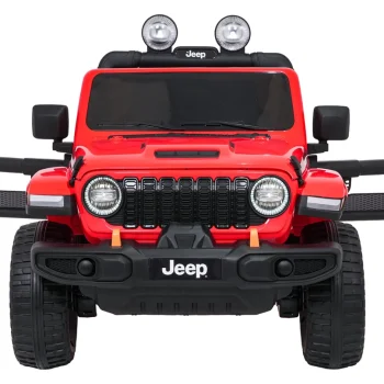 Dječji Jeep Wrangler Rubicon Lift Crveni Auto Na Akumulator 4