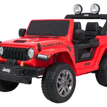 Dječji Jeep Wrangler Rubicon Lift Crveni Auto Na Akumulator 6