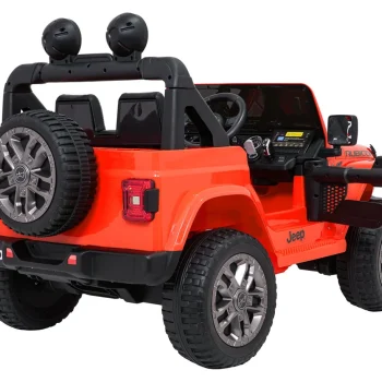 Dječji Jeep Wrangler Rubicon Lift Narančasti Auto Na Akumulator 11