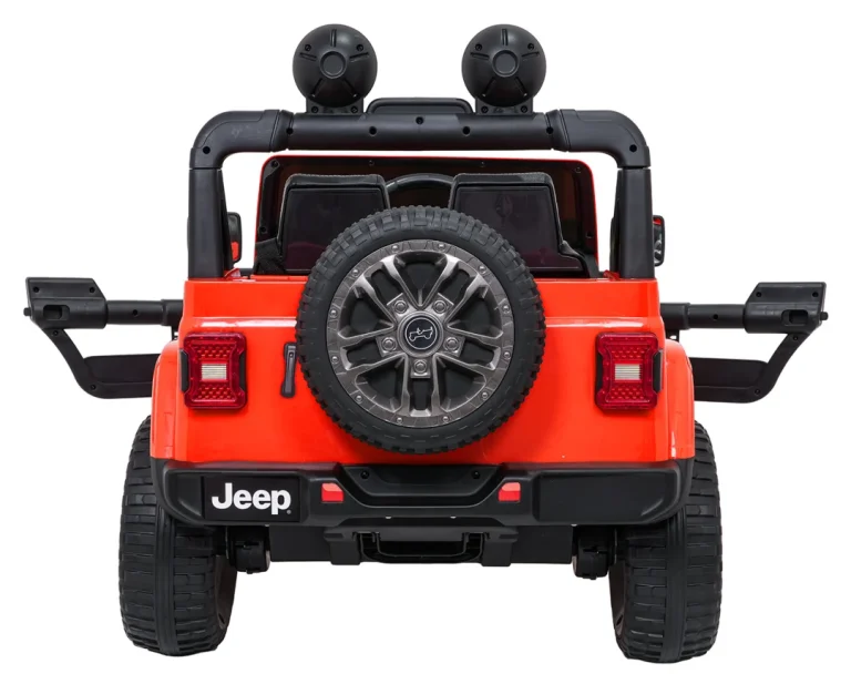 Dječji Jeep Wrangler Rubicon Lift Narančasti Auto Na Akumulator 12