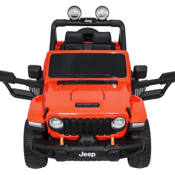 Dječji Jeep Wrangler Rubicon Lift Narančasti Auto Na Akumulator 14