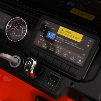 Dječji Jeep Wrangler Rubicon Lift Narančasti Auto Na Akumulator 21