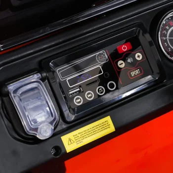 Dječji Jeep Wrangler Rubicon Lift Narančasti Auto Na Akumulator 22