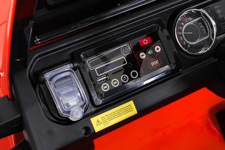 Dječji Jeep Wrangler Rubicon Lift Narančasti Auto Na Akumulator 22