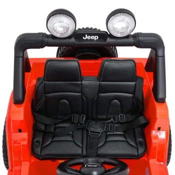 Dječji Jeep Wrangler Rubicon Lift Narančasti Auto Na Akumulator 23
