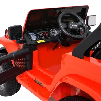 Dječji Jeep Wrangler Rubicon Lift Narančasti Auto Na Akumulator 25