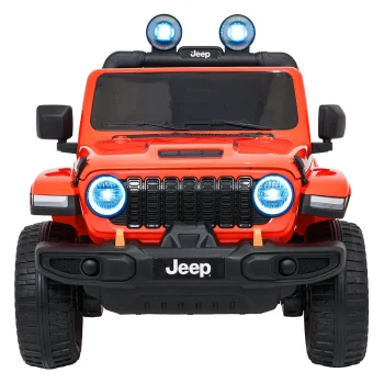 Dječji Jeep Wrangler Rubicon Lift Narančasti Auto Na Akumulator 3