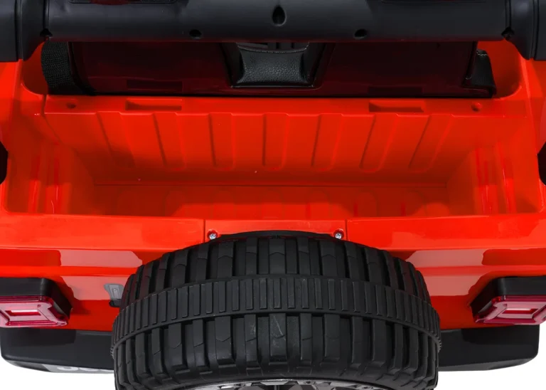 Dječji Jeep Wrangler Rubicon Lift Narančasti Auto Na Akumulator 31