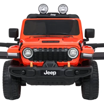 Dječji Jeep Wrangler Rubicon Lift Narančasti Auto Na Akumulator 4