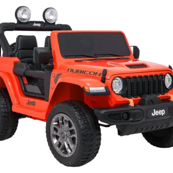 Dječji Jeep Wrangler Rubicon Lift Narančasti Auto Na Akumulator 5