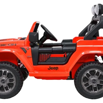 Dječji Jeep Wrangler Rubicon Lift Narančasti Auto Na Akumulator 7
