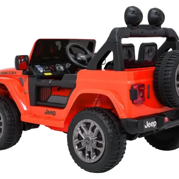 Dječji Jeep Wrangler Rubicon Lift Narančasti Auto Na Akumulator 9