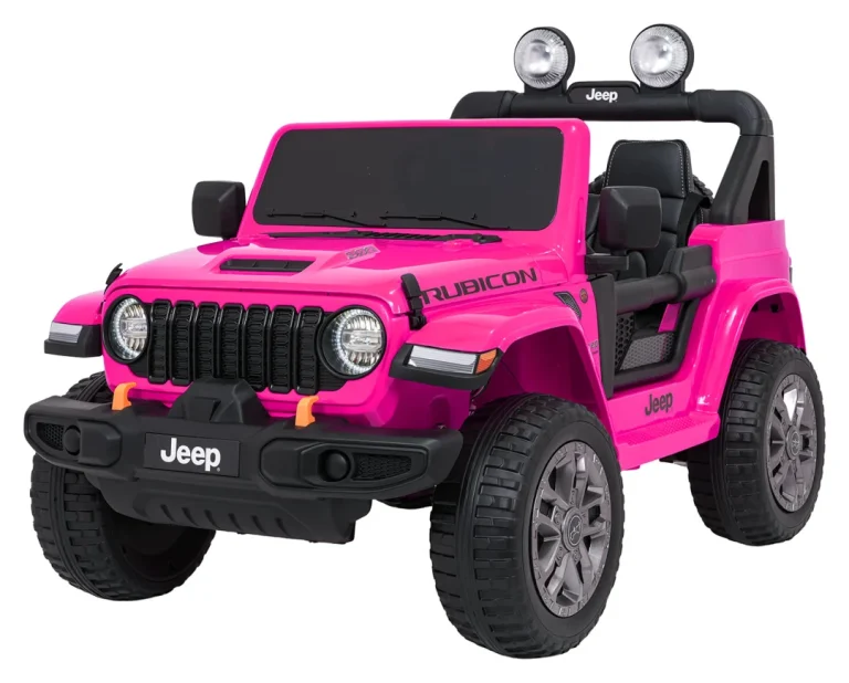 Dječji Jeep Wrangler Rubicon Lift Ružičasti Auto Na Akumulator 1