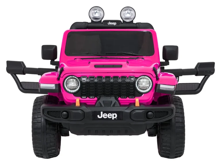 Dječji Jeep Wrangler Rubicon Lift Ružičasti Auto Na Akumulator 12