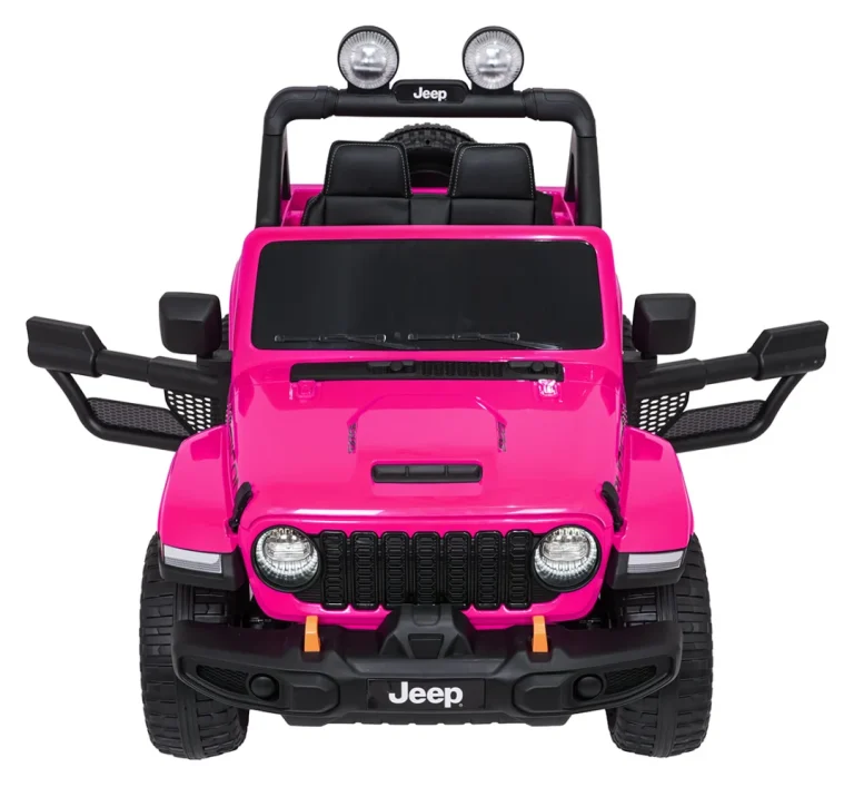 Dječji Jeep Wrangler Rubicon Lift Ružičasti Auto Na Akumulator 13
