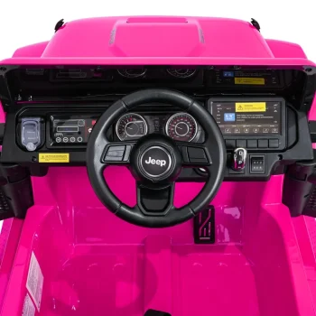 Dječji Jeep Wrangler Rubicon Lift Ružičasti Auto Na Akumulator 18