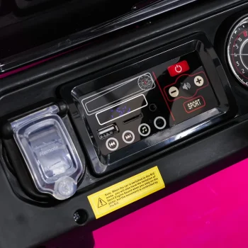 Dječji Jeep Wrangler Rubicon Lift Ružičasti Auto Na Akumulator 22