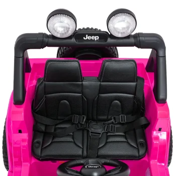 Dječji Jeep Wrangler Rubicon Lift Ružičasti Auto Na Akumulator 23