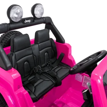 Dječji Jeep Wrangler Rubicon Lift Ružičasti Auto Na Akumulator 24