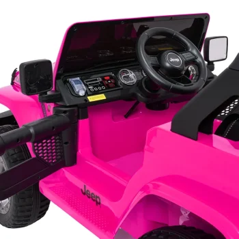 Dječji Jeep Wrangler Rubicon Lift Ružičasti Auto Na Akumulator 26