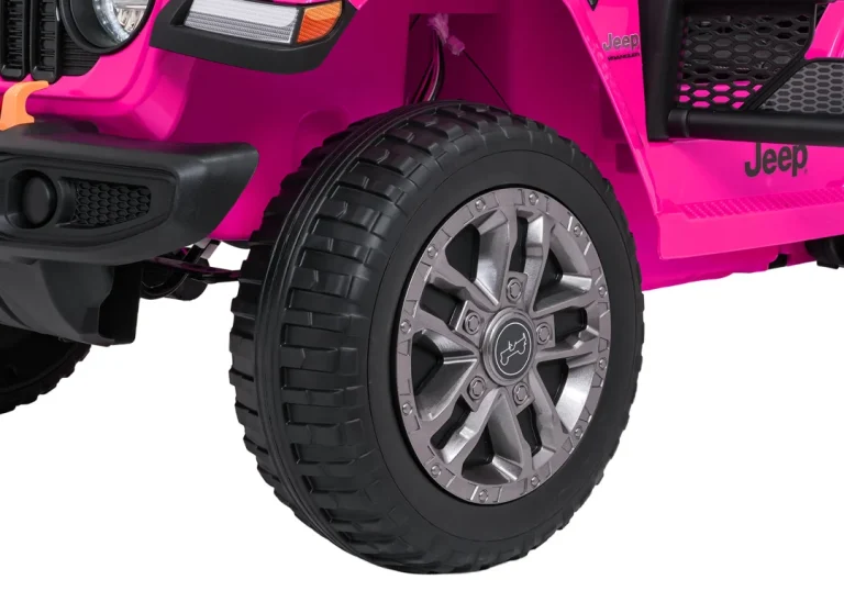 Dječji Jeep Wrangler Rubicon Lift Ružičasti Auto Na Akumulator 27