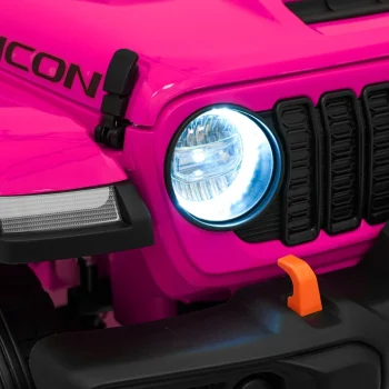 Dječji Jeep Wrangler Rubicon Lift Ružičasti Auto Na Akumulator 28