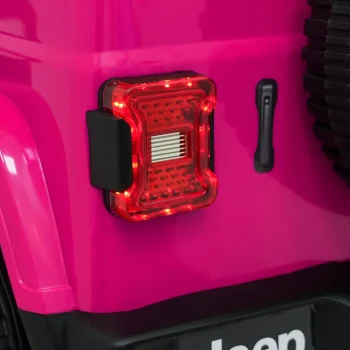 Dječji Jeep Wrangler Rubicon Lift Ružičasti Auto Na Akumulator 29