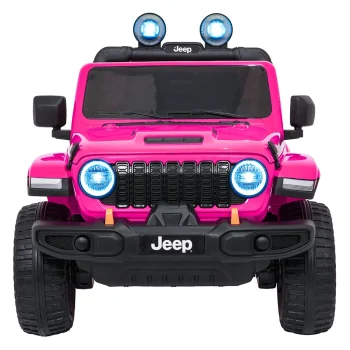 Dječji Jeep Wrangler Rubicon Lift Ružičasti Auto Na Akumulator 3