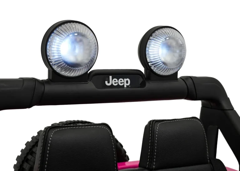 Dječji Jeep Wrangler Rubicon Lift Ružičasti Auto Na Akumulator 34