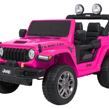Dječji Jeep Wrangler Rubicon Lift Ružičasti Auto Na Akumulator 5