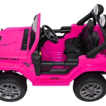 Dječji Jeep Wrangler Rubicon Lift Ružičasti Auto Na Akumulator 7
