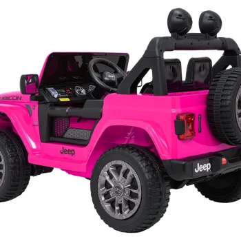 Dječji Jeep Wrangler Rubicon Lift Ružičasti Auto Na Akumulator 8