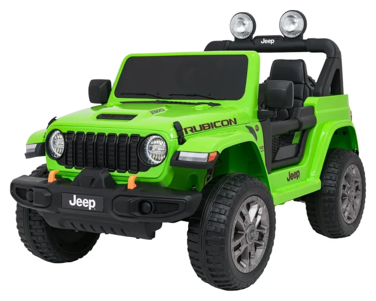 Dječji Jeep Wrangler Rubicon Lift Zeleni Auto Na Akumulator 1