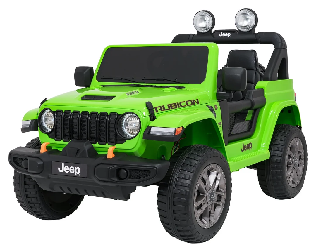 Dječji Jeep Wrangler Rubicon Lift Zeleni Auto Na Akumulator 1