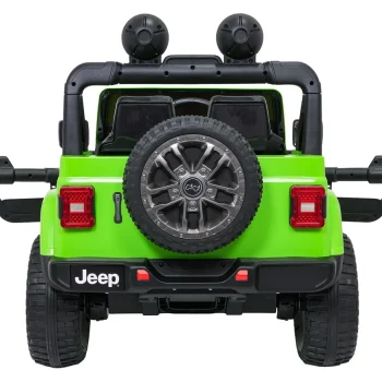 Dječji Jeep Wrangler Rubicon Lift Zeleni Auto Na Akumulator 10