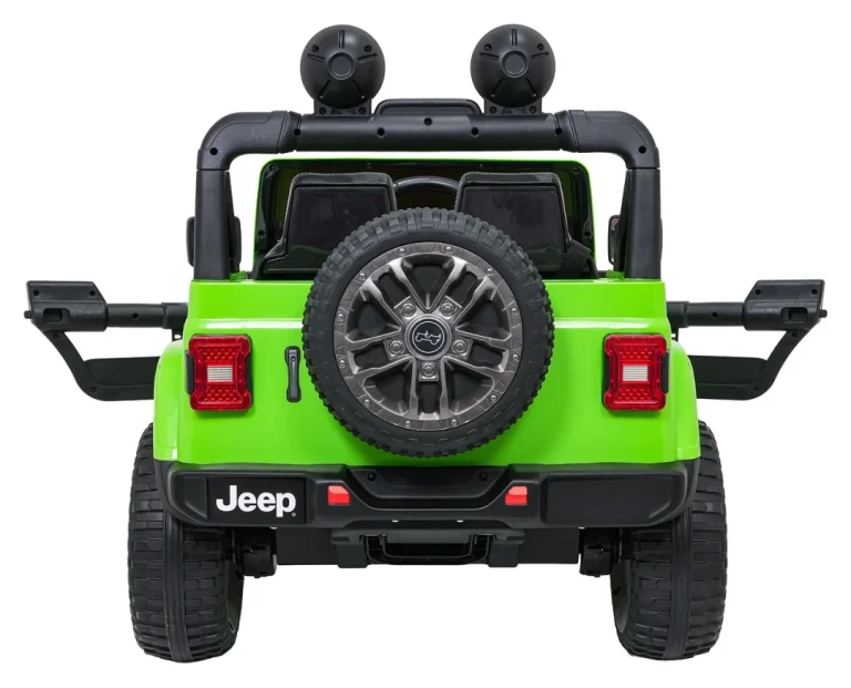 Dječji Jeep Wrangler Rubicon Lift Zeleni Auto Na Akumulator 10