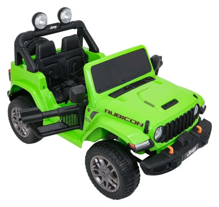 Dječji Jeep Wrangler Rubicon Lift Zeleni Auto Na Akumulator 12