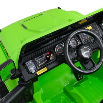 Dječji Jeep Wrangler Rubicon Lift Zeleni Auto Na Akumulator 16