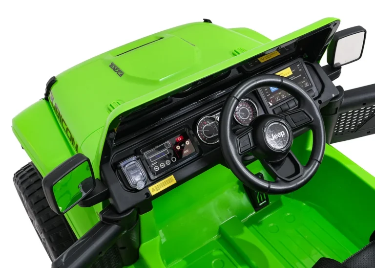 Dječji Jeep Wrangler Rubicon Lift Zeleni Auto Na Akumulator 16