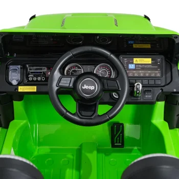 Dječji Jeep Wrangler Rubicon Lift Zeleni Auto Na Akumulator 17